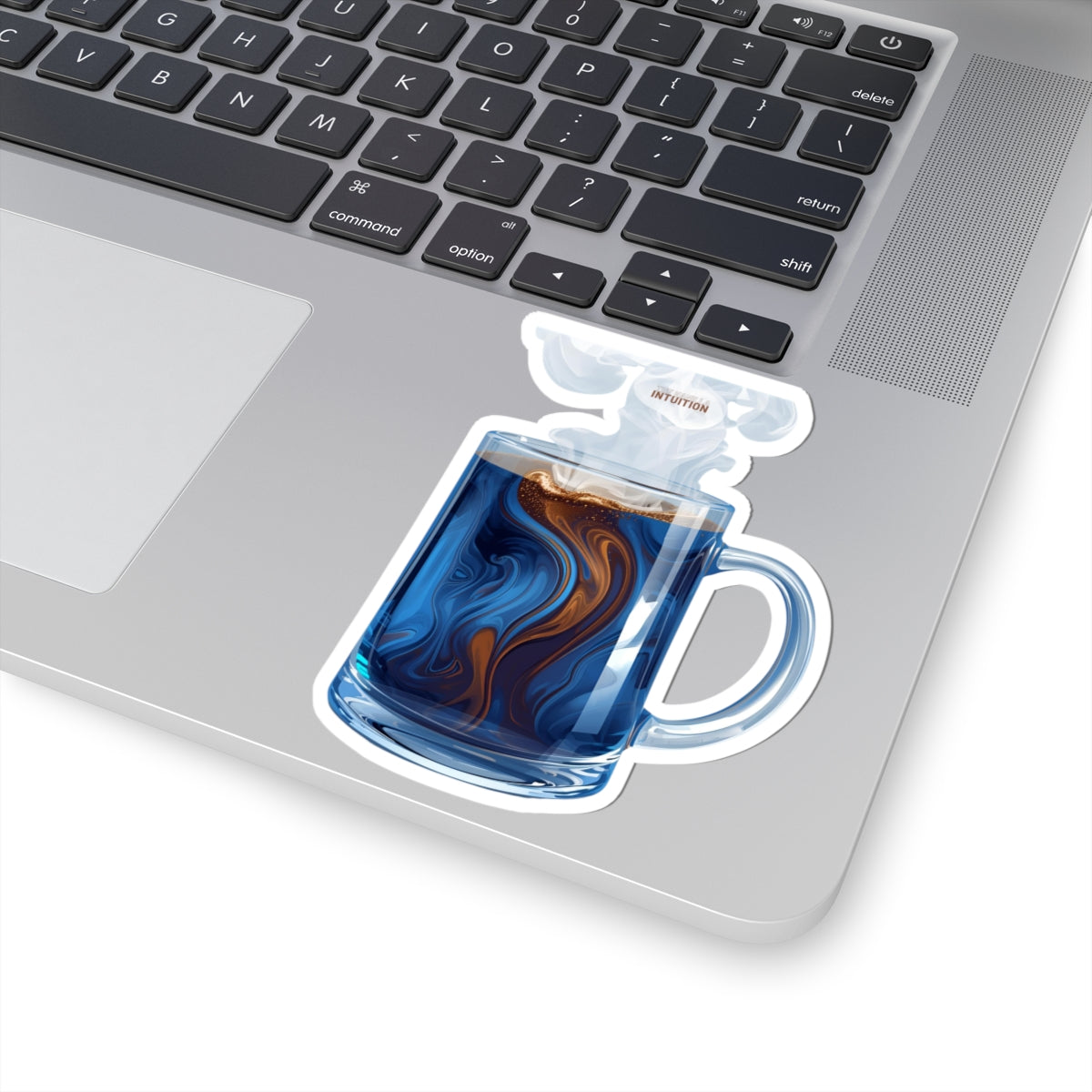 Blue Latte Sticker