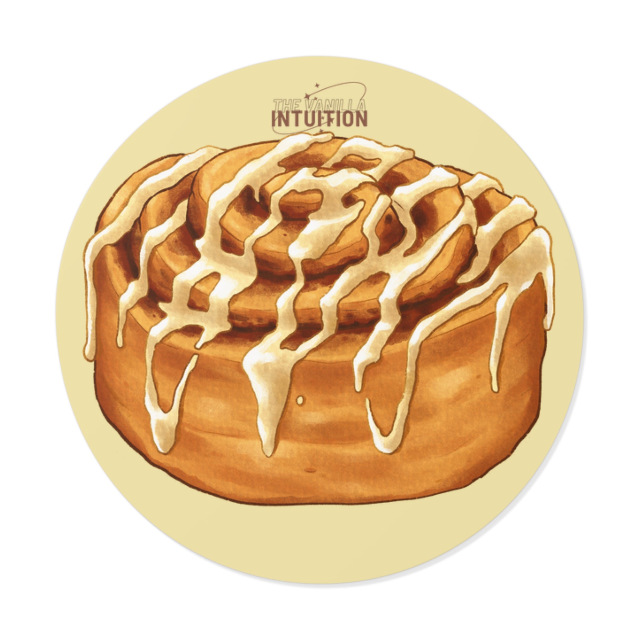 Cinnamon Bun Sticker