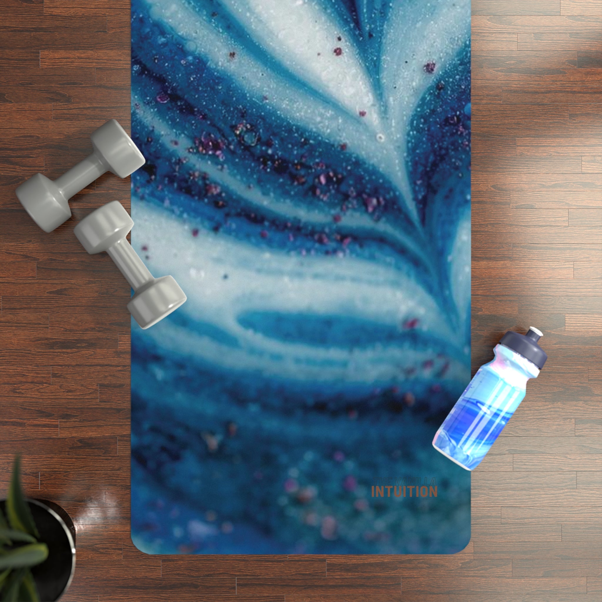 Yoga Mat - Blue Vanilla