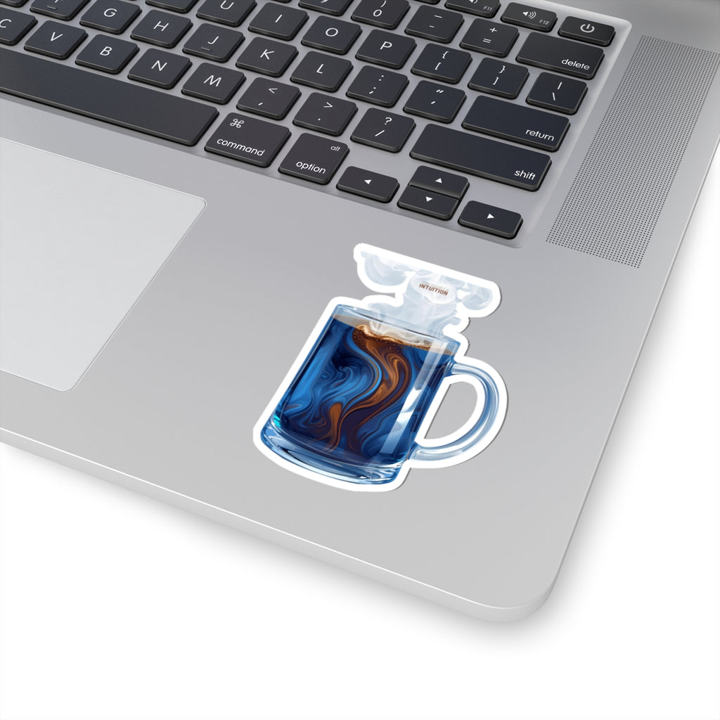 Blue Latte Sticker
