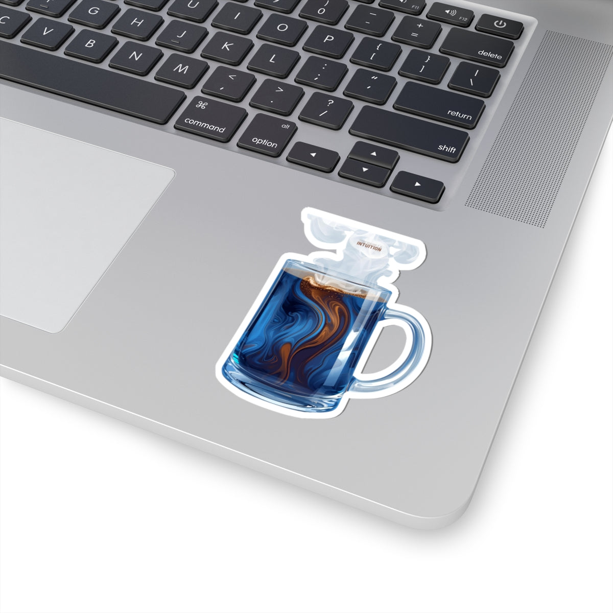 Blue Latte Sticker