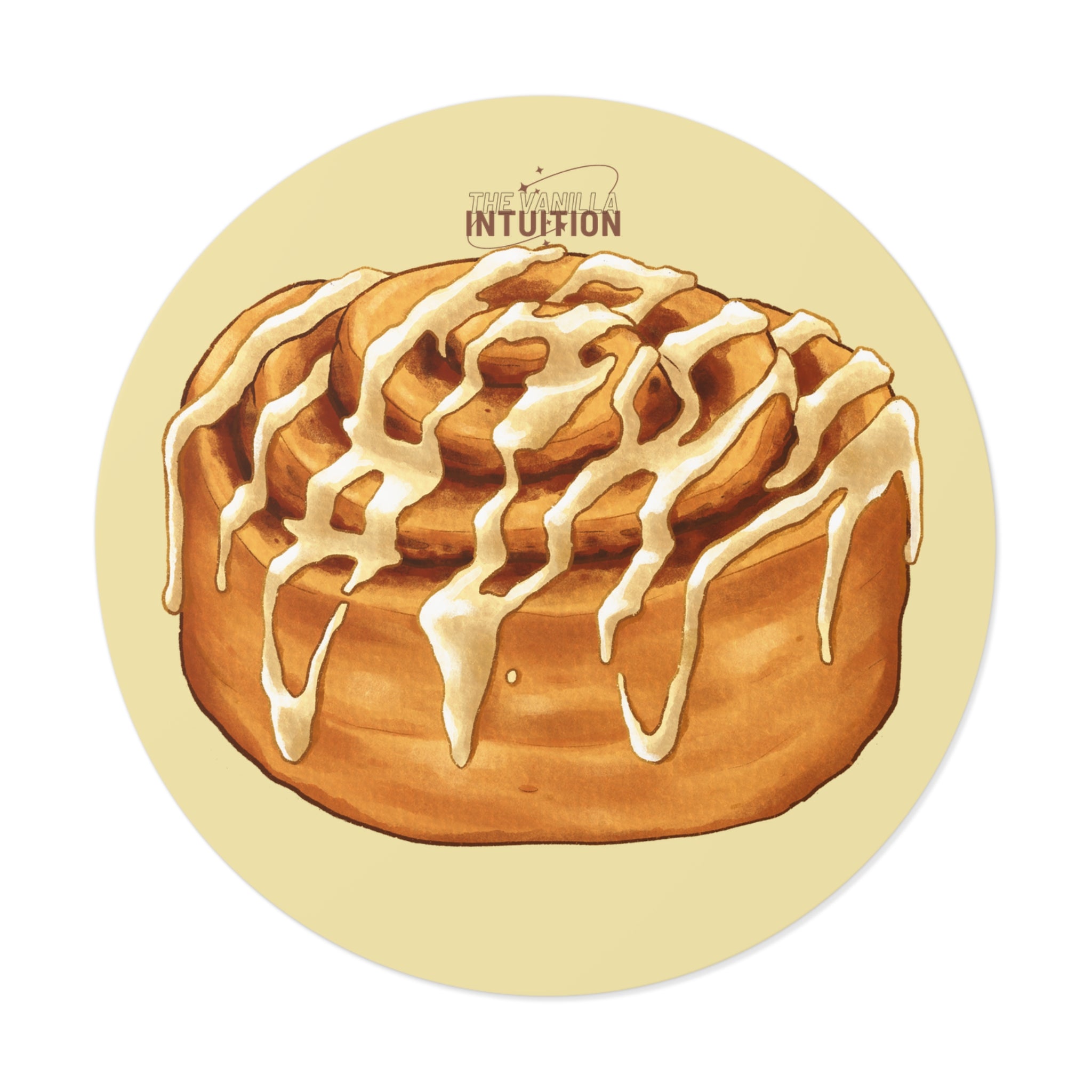 Cinnamon Bun Sticker