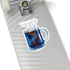 Blue Latte Sticker