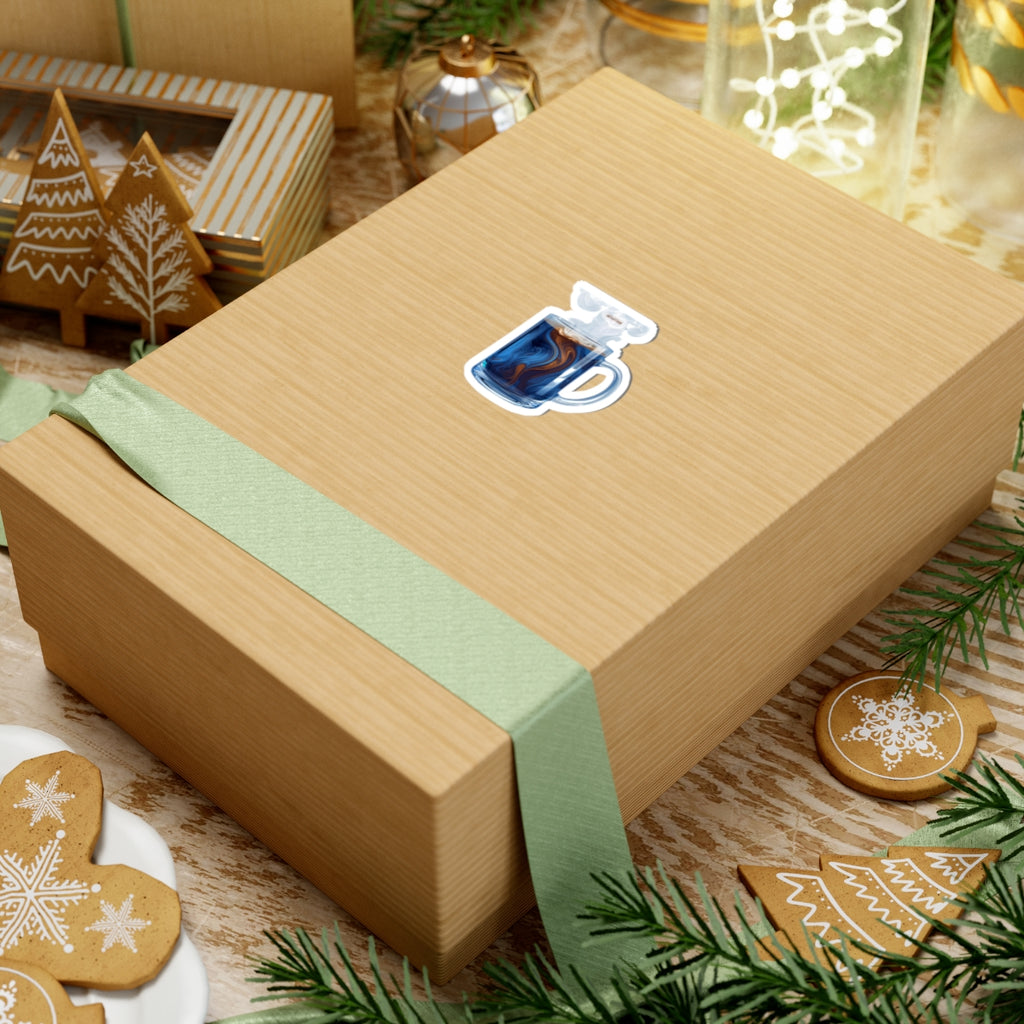 Blue Latte Sticker