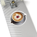 Cherry Latte Sticker