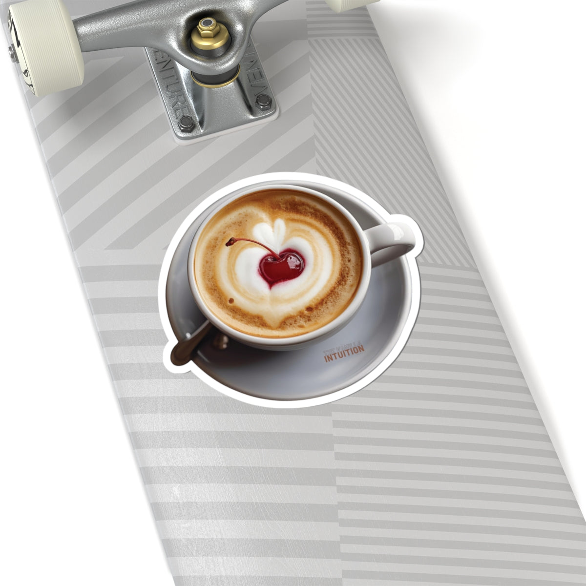 Cherry Latte Sticker