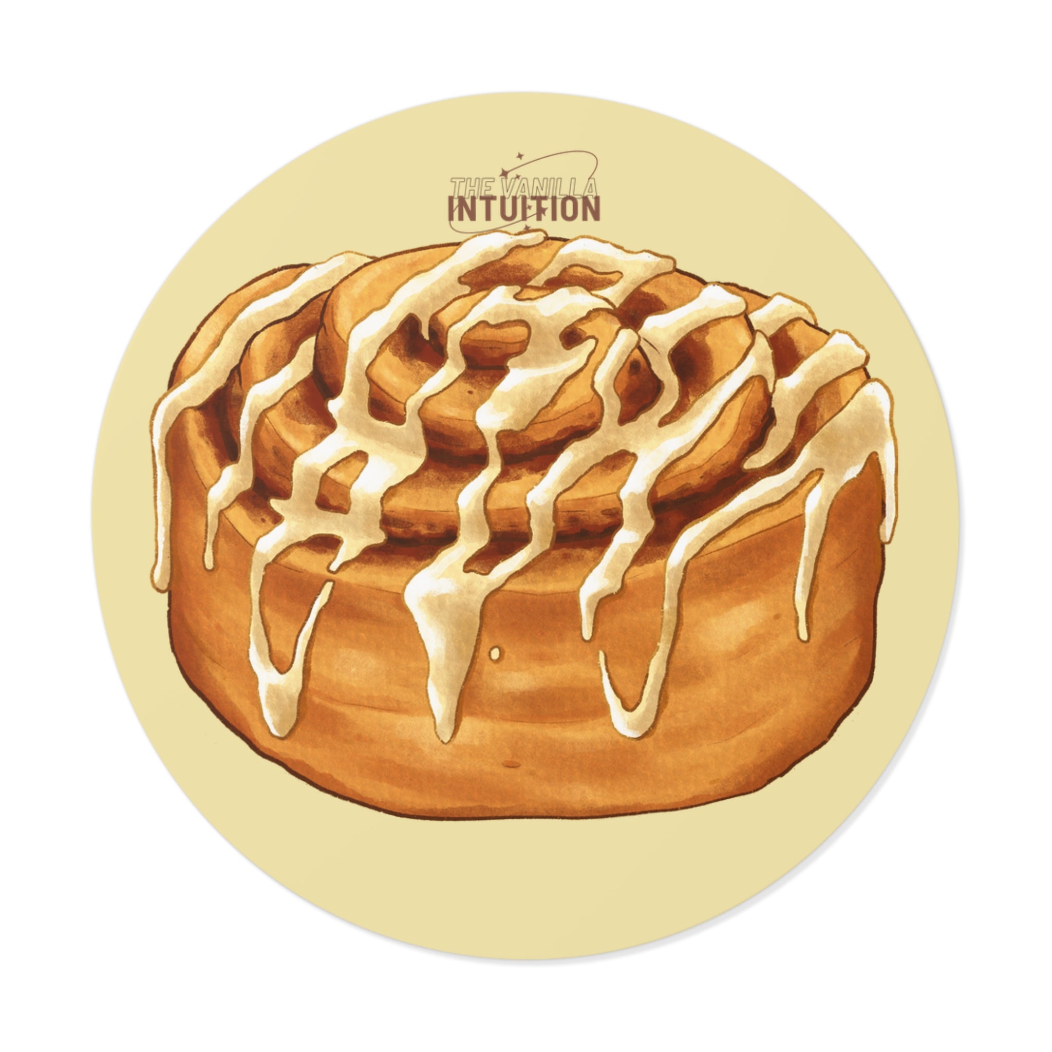 Cinnamon Bun Sticker