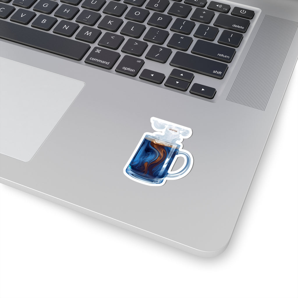 Blue Latte Sticker