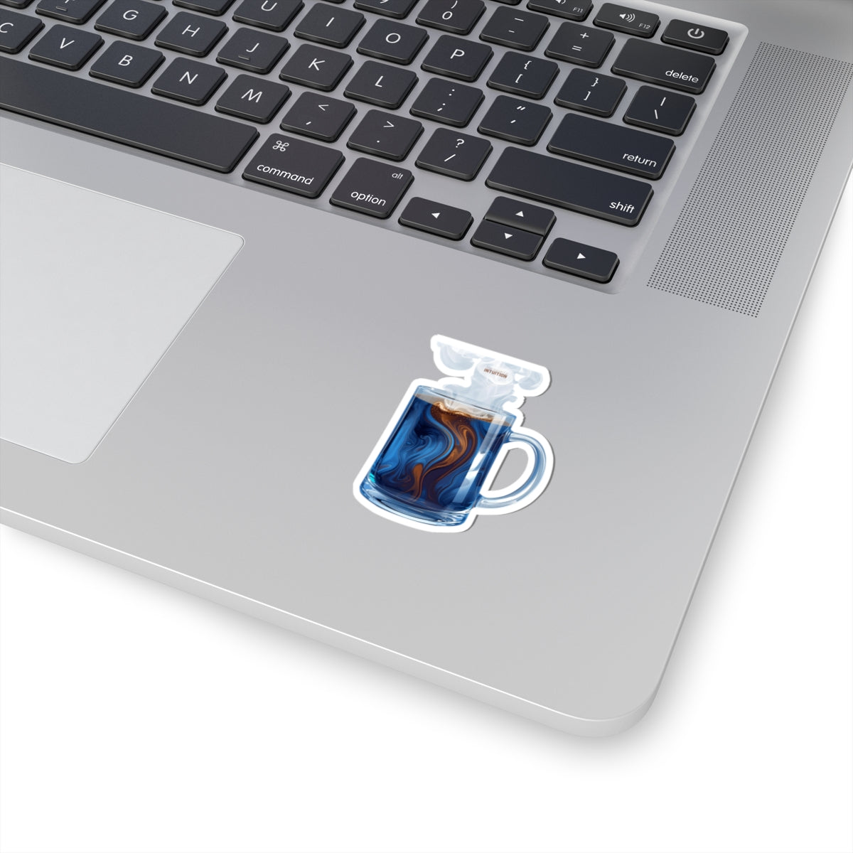 Blue Latte Sticker