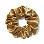 Organic Premium Silk Scrunchie - Golden Hour