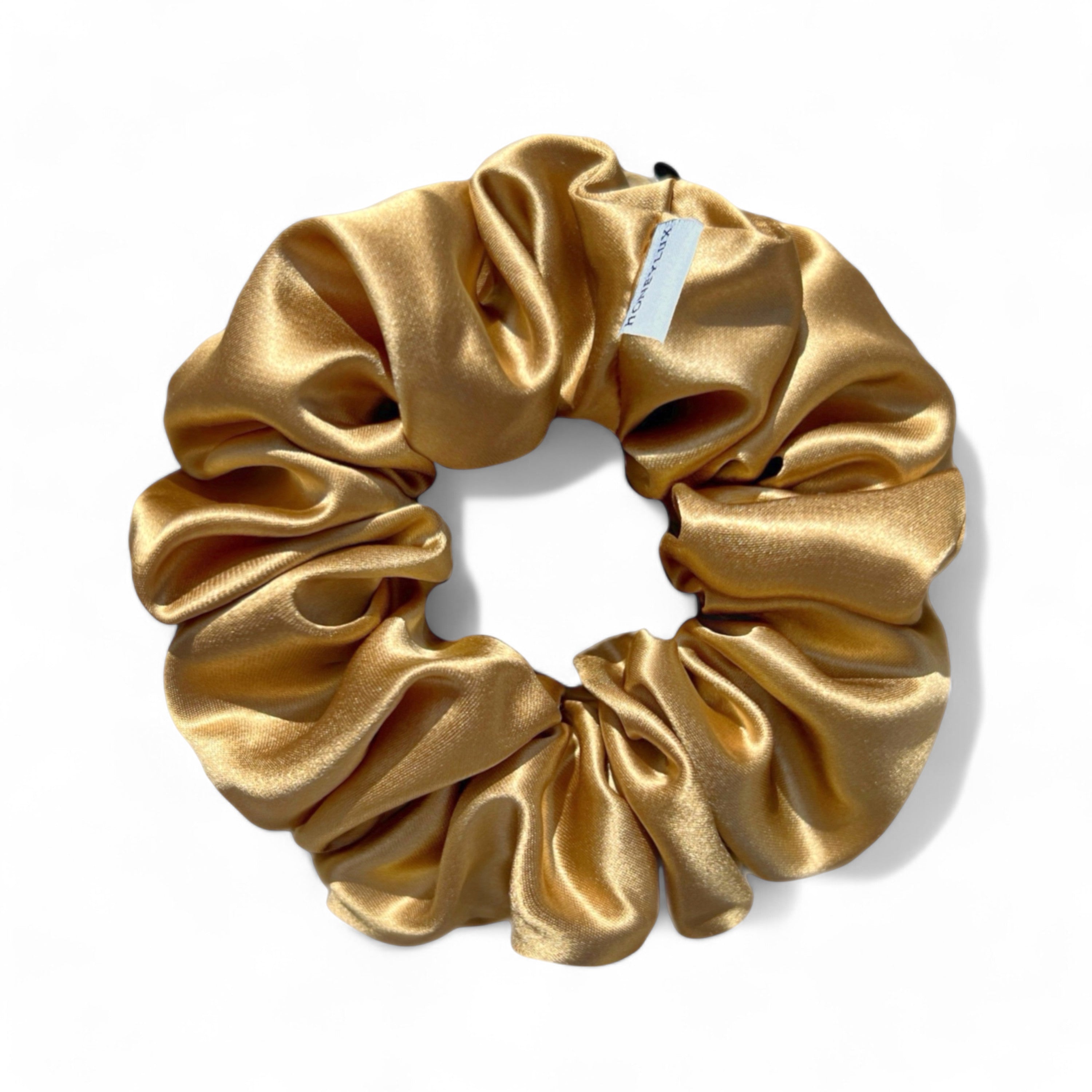 Organic Premium Silk Scrunchie - Golden Hour